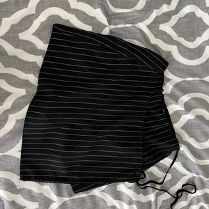 stripped skort new